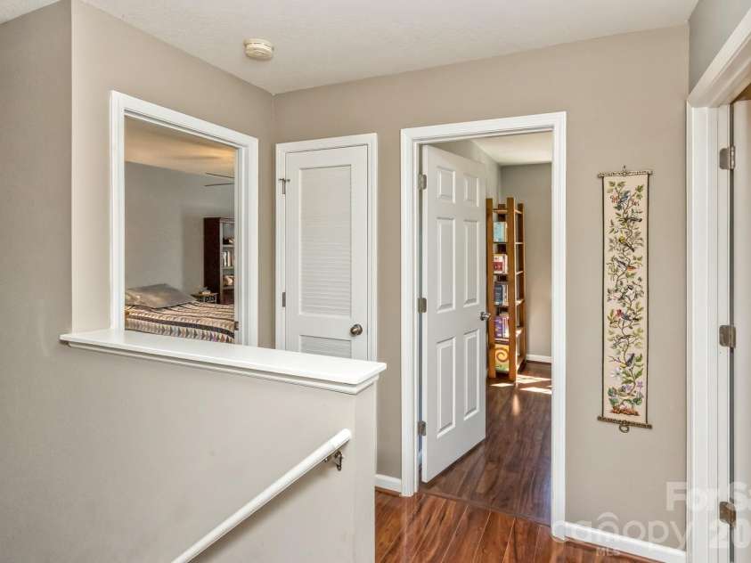 5 Lilac Fields Way, Arden, NC 28704.  MLS# CAR4425374, YatesRealty ID 55081. Upstairs landing