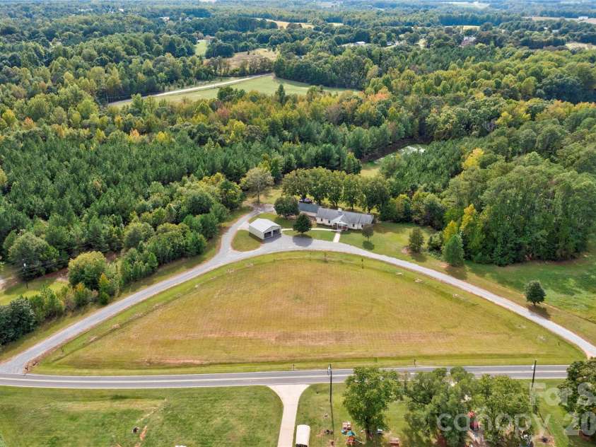 129 Church View Drive, Lawndale, NC 28090.  MLS# CAR4431731, YatesRealty ID 55093. Aerial View