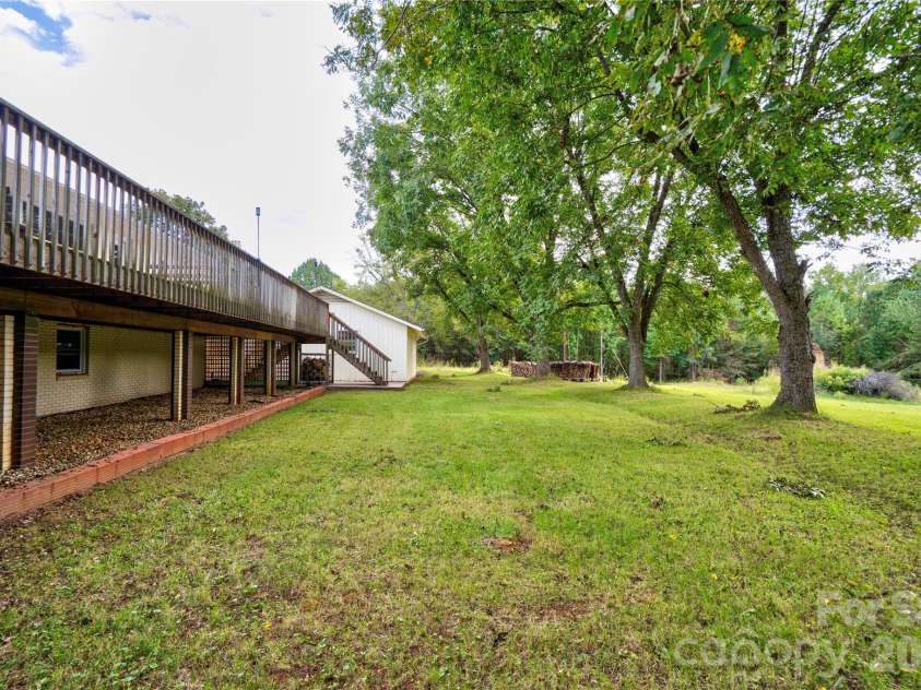 129 Church View Drive, Lawndale, NC 28090.  MLS# CAR4431731, YatesRealty ID 55093. Back Yard