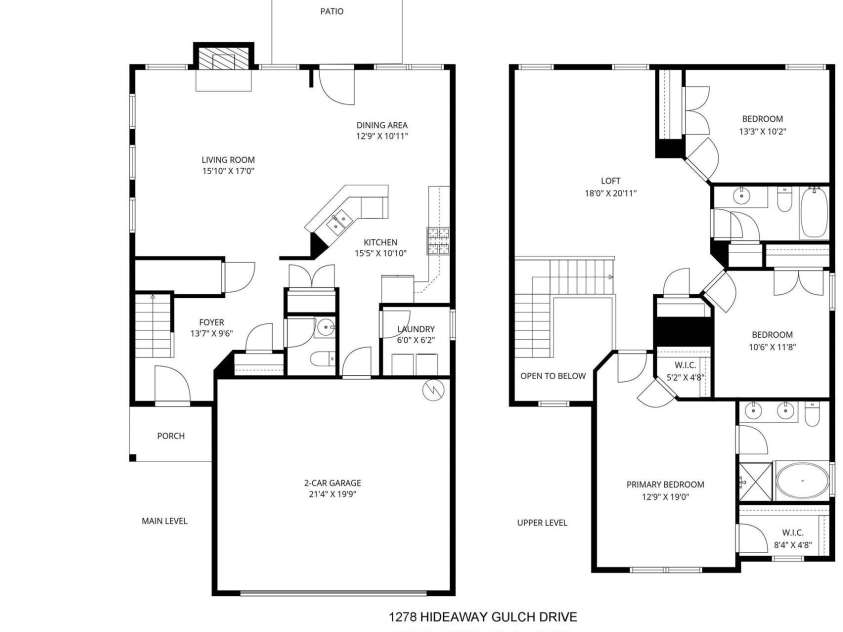 1278 Hideaway Gulch Drive, Fort Mill, SC 29715.  MLS# CAR4337498, YatesRealty ID 5510. 