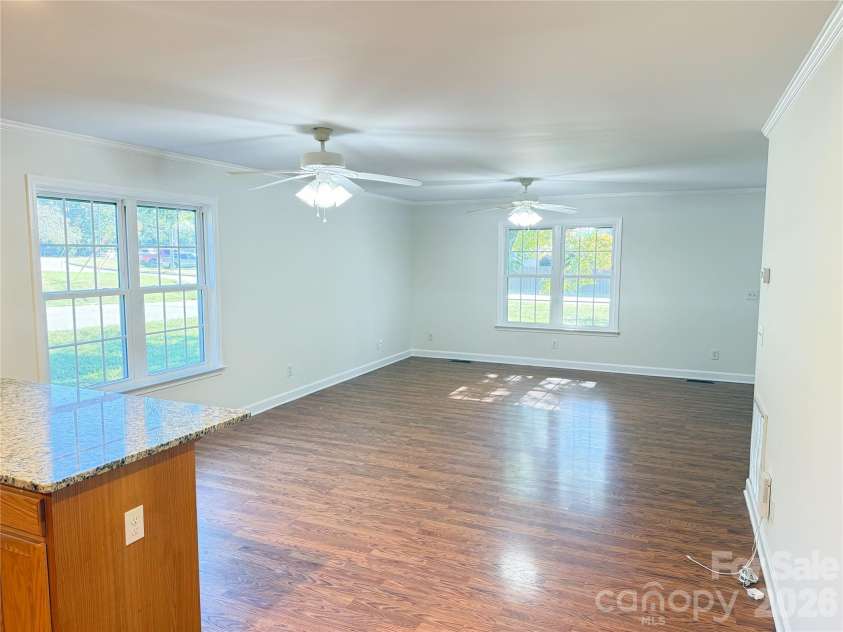 52 Roberta Road, Concord, NC 28027.  MLS# CAR4432169, YatesRealty ID 55103. Open floor plan