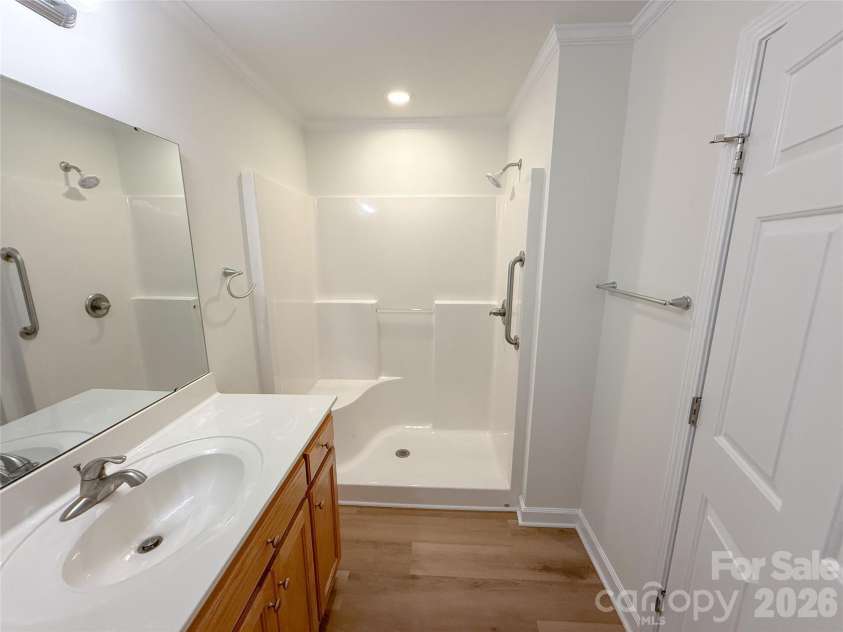 52 Roberta Road, Concord, NC 28027.  MLS# CAR4432169, YatesRealty ID 55103. Primary bath