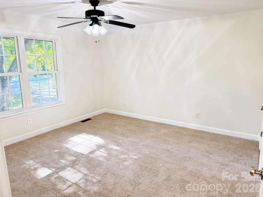 52 Roberta Road, Concord, NC 28027.  MLS# CAR4432169, YatesRealty ID 55103. Primary bed