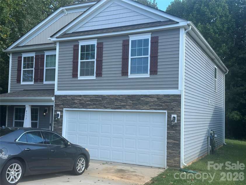 4002 Frank Vance Road, Charlotte, NC 28216.  MLS# CAR4432141, YatesRealty ID 55105. Front angle
