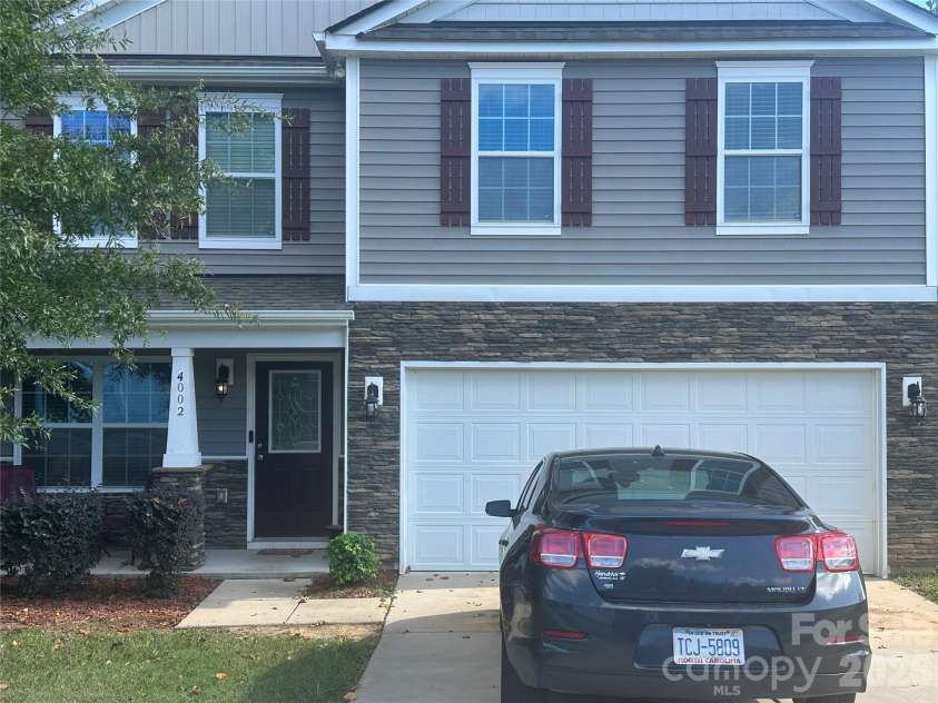 4002 Frank Vance Road, Charlotte, NC 28216.  MLS# CAR4432141, YatesRealty ID 55105. Front of home