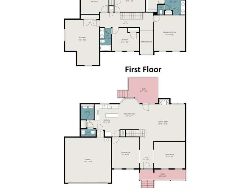 1418 Coachman Drive, Waxhaw, NC 28173.  MLS# CAR4428919, YatesRealty ID 55125. FLOOR PLAN