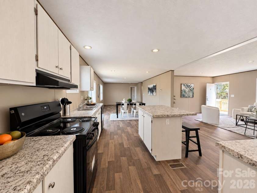 257 Wayland Drive, Polkton, NC 28135.  MLS# CAR4431732, YatesRealty ID 55128. Kitchen