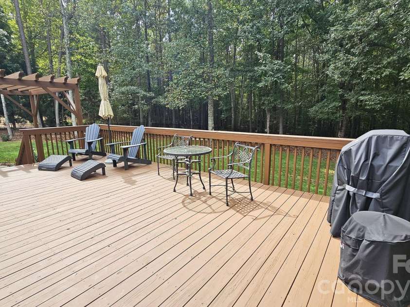4587 Sawgrass Court, Denver, NC 28037.  MLS# CAR4431837, YatesRealty ID 55130. Deck views