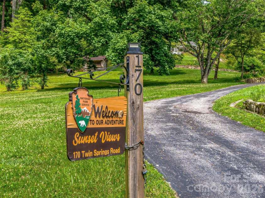 170 Twin Springs Road, Hendersonville, NC 28792.  MLS# CAR4431168, YatesRealty ID 55136. 