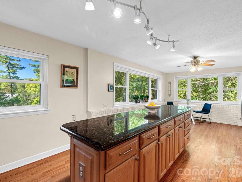 18 Northwood Road, Asheville, NC 28804.  MLS# CAR4429580, YatesRealty ID 55146. Spacious and functional kitchen.