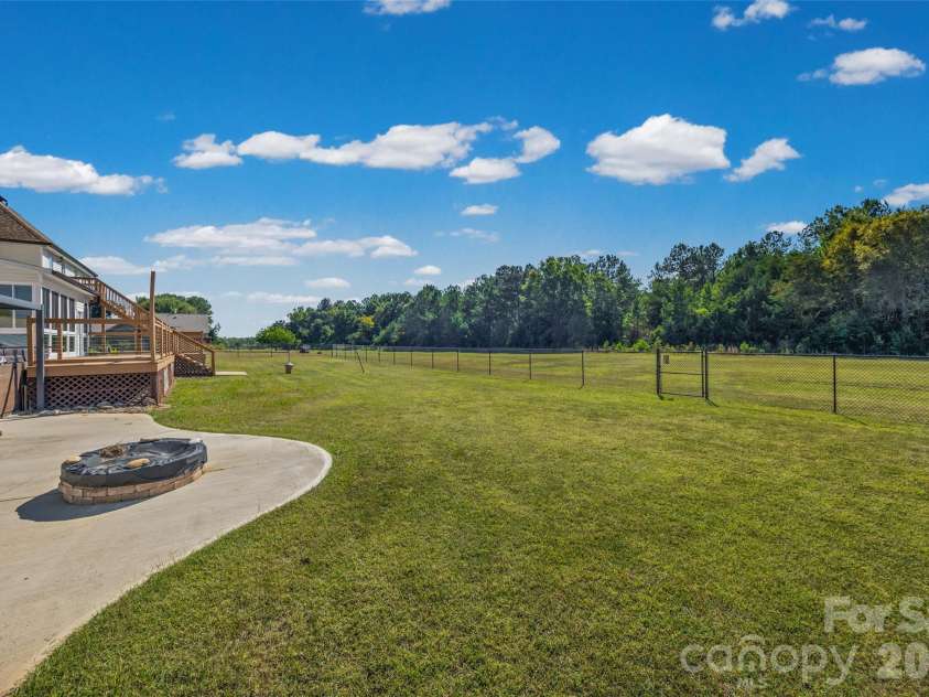 2129 Squire Road, Rock Hill, SC 29730.  MLS# CAR4423271, YatesRealty ID 55156. Back yard
