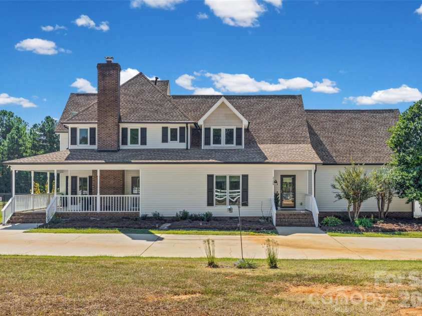 2129 Squire Road, Rock Hill, SC 29730.  MLS# CAR4423271, YatesRealty ID 55156. Front and side of home.
