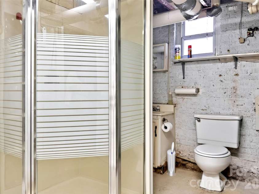 606 Rutherford Road, Marion, NC 28752.  MLS# CAR4429588, YatesRealty ID 55167. Basement Bathroom