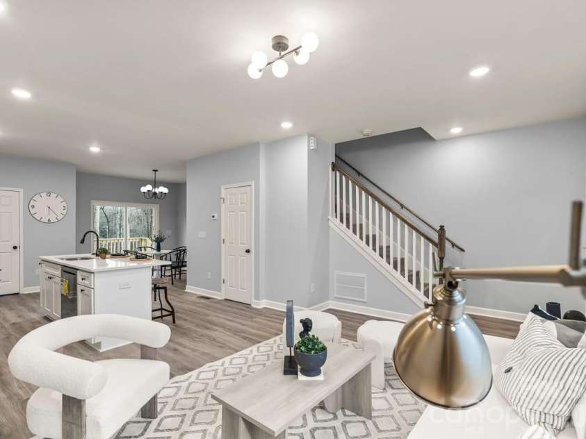 1324 Old Charlotte Road, Statesville, NC 28677.  MLS# CAR4417975, YatesRealty ID 5517. Staged floorplan in the area
