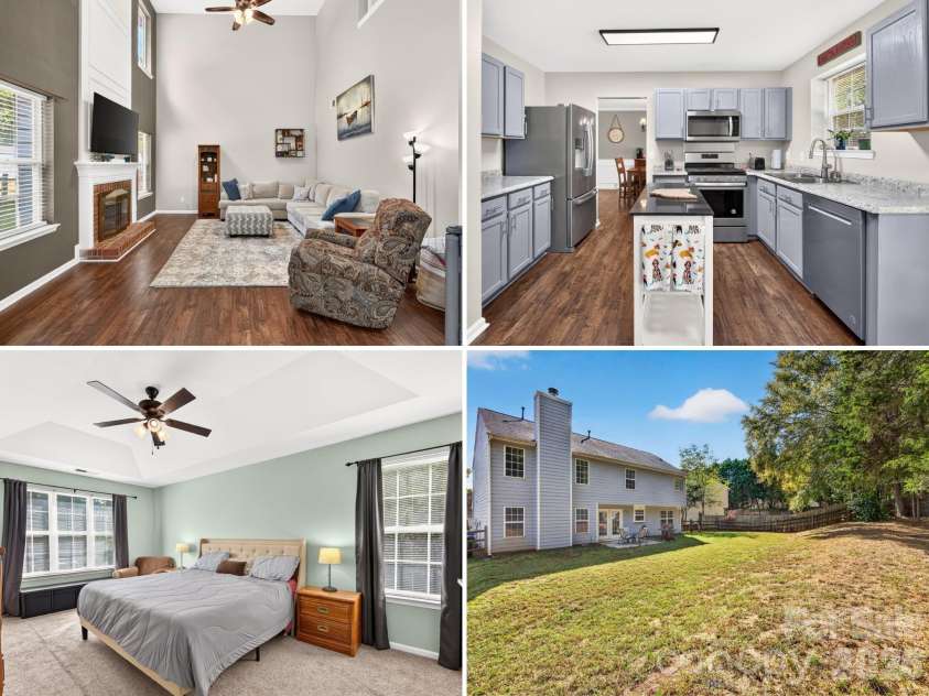 7609 Berrywood Circle, Huntersville, NC 28078.  MLS# CAR4430975, YatesRealty ID 55171. 