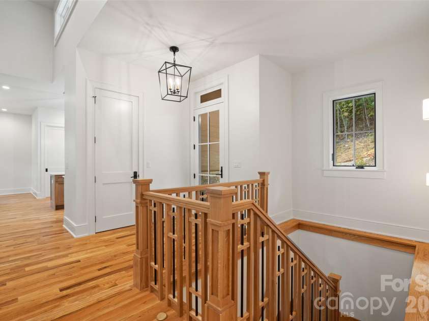505 Barrington Drive, Asheville, NC 28803.  MLS# CAR4430029, YatesRealty ID 55175. Custom railing