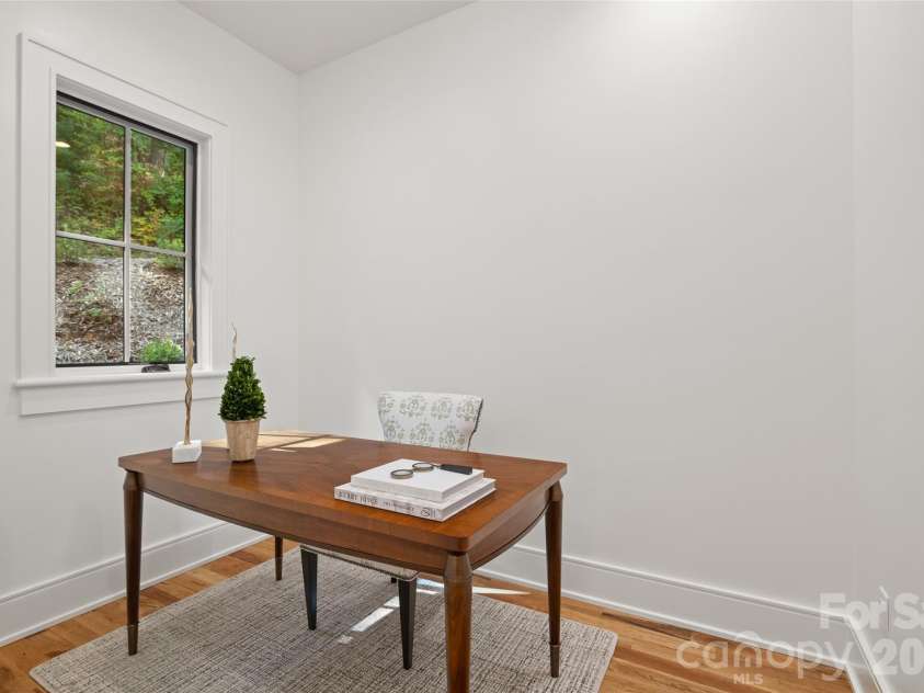 505 Barrington Drive, Asheville, NC 28803.  MLS# CAR4430029, YatesRealty ID 55175. Study/Office on main level