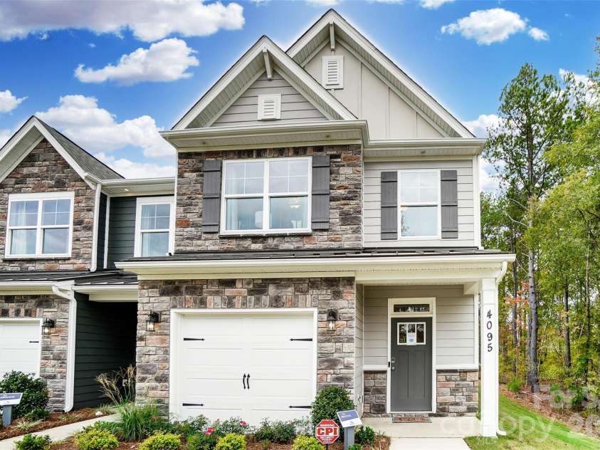 4095 Rothwood Lane, Harrisburg, NC 28075.  MLS# CAR4432256, YatesRealty ID 55178. Homesite 248 features a Bristol J floorplan