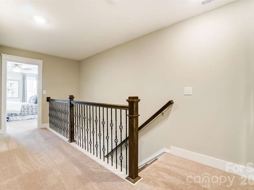 4095 Rothwood Lane, Harrisburg, NC 28075.  MLS# CAR4432256, YatesRealty ID 55178. Upper level hallway