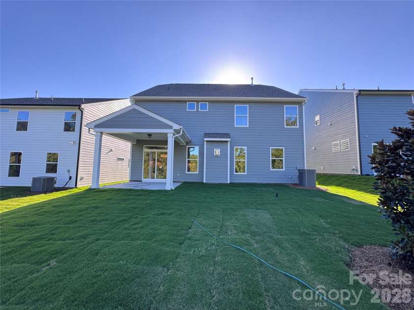 2760 Ashton Park Lane, Monroe, NC 28110.  MLS# CAR4432364, YatesRealty ID 55224. Rear of home