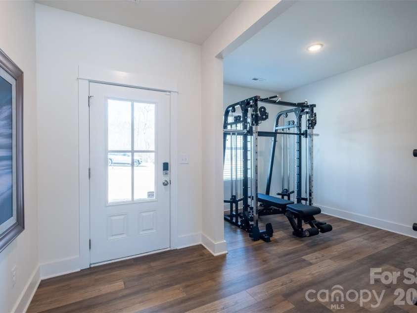 220 Sugar Hill Road, Troutman, NC 28166.  MLS# CAR4353090, YatesRealty ID 5523. Entry/Office