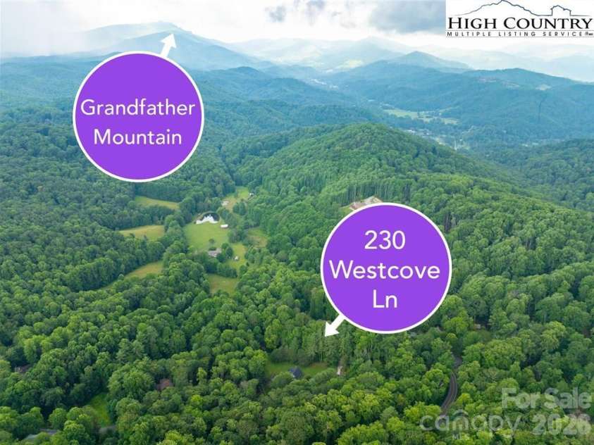 230 West Cove Lane, Boone, NC 28607.  MLS# CAR4432382, YatesRealty ID 55237. 