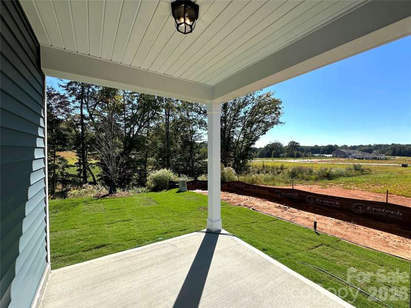 109 Pull Lane, Troutman, NC 28166.  MLS# CAR4432420, YatesRealty ID 55260. Covered Porch