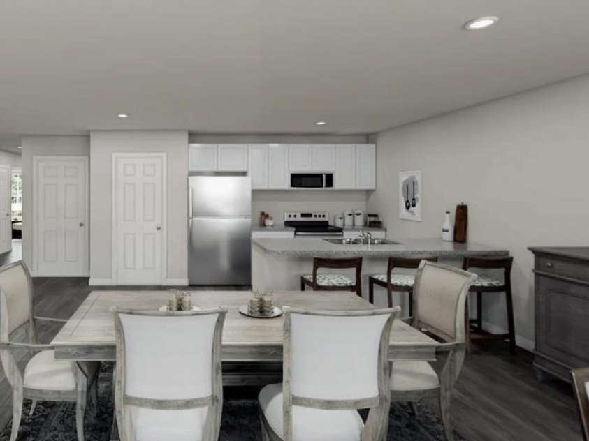709 Louise Avenue, Lincolnton, NC 28092.  MLS# CAR4432479, YatesRealty ID 55266. Rendering of Dining Area