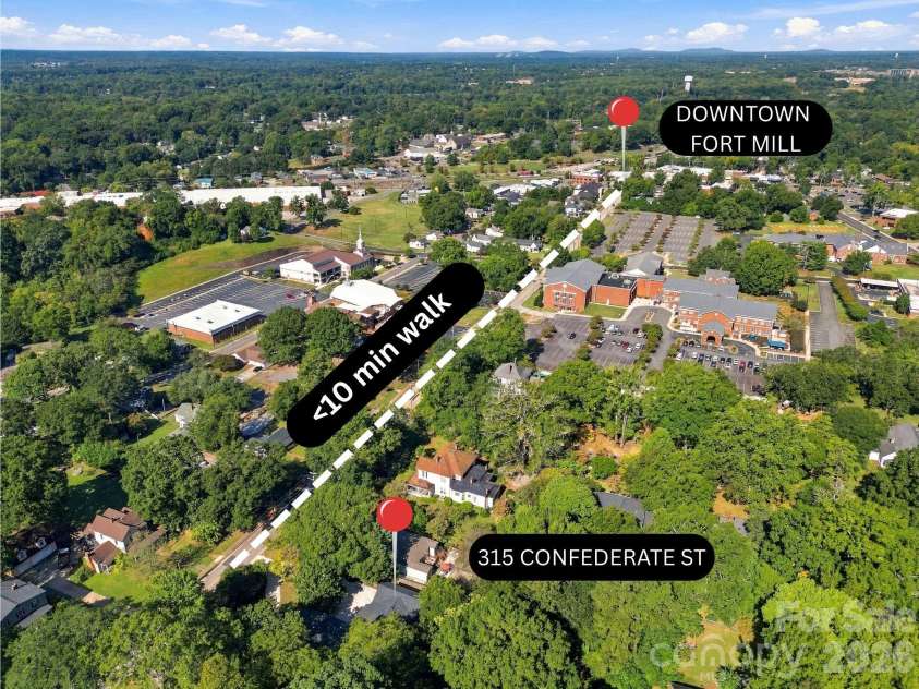 315 Confederate Street, Fort Mill, SC 29715.  MLS# CAR4431464, YatesRealty ID 55267. 