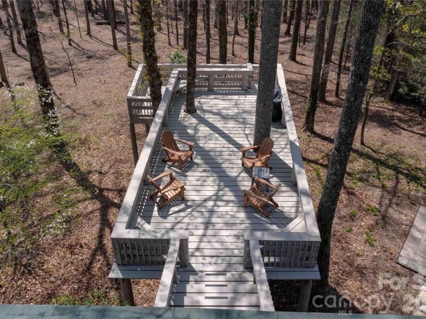 39 Tatham Road, Hendersonville, NC 28792.  MLS# CAR4430051, YatesRealty ID 55270. Middle deck /south side.