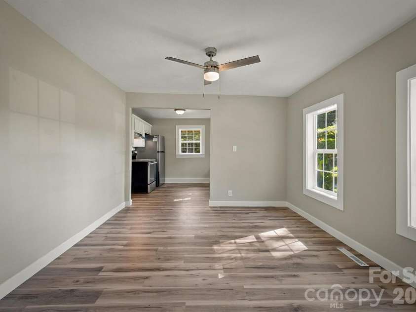 1203 Spainhour Street, Lenoir, NC 28645.  MLS# CAR4432423, YatesRealty ID 55271. Dining Room