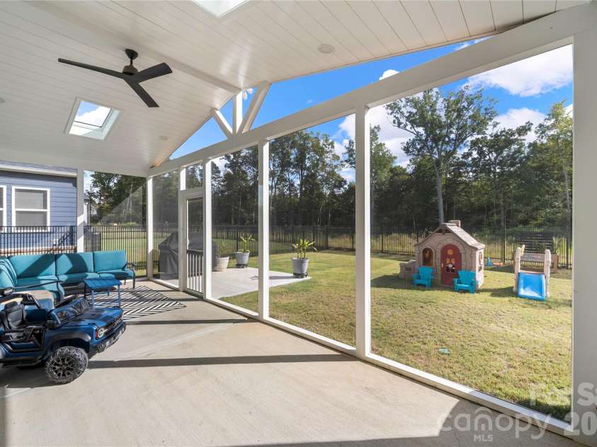 3838 Pee Dee Street, Monroe, NC 28110.  MLS# CAR4431961, YatesRealty ID 55273. Lanai addition with 2 skylights