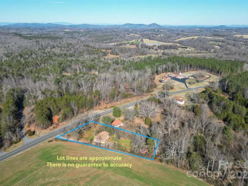 3100 NC Hwy 18 Highway, Vale, NC 28168.  MLS# CAR4208975, YatesRealty ID 5528. Aerial View