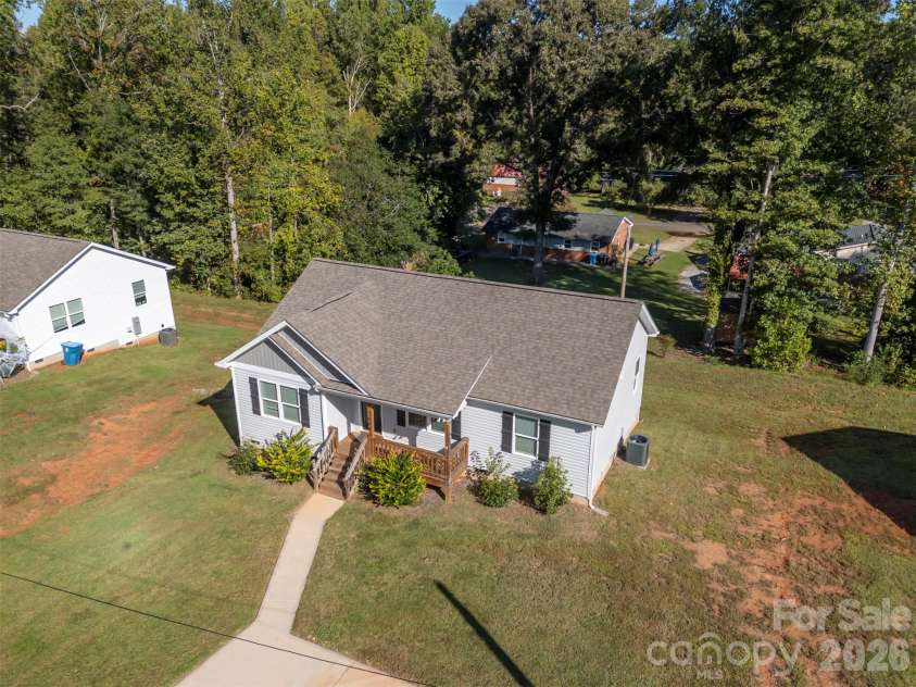 109 Orchard Street, Forest City, NC 28043.  MLS# CAR4431289, YatesRealty ID 55280. Ariel View