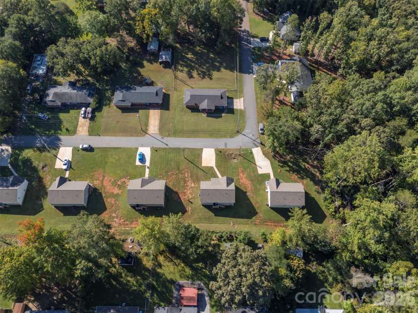 109 Orchard Street, Forest City, NC 28043.  MLS# CAR4431289, YatesRealty ID 55280. Ariel View