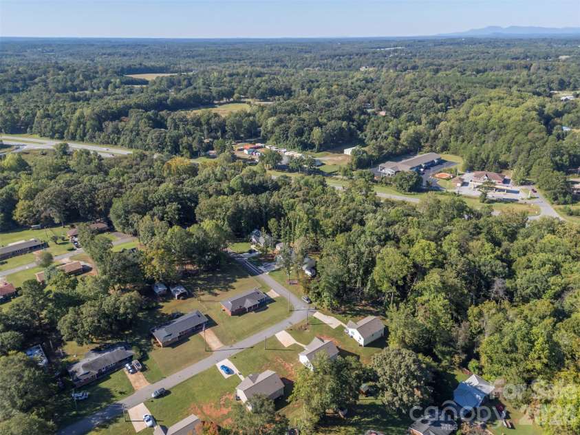 109 Orchard Street, Forest City, NC 28043.  MLS# CAR4431289, YatesRealty ID 55280. Ariel View