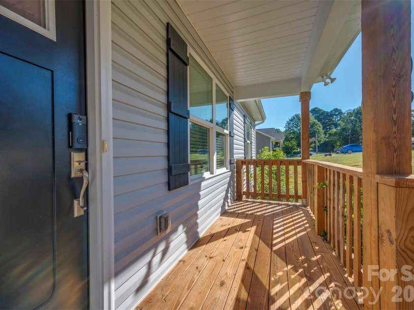 109 Orchard Street, Forest City, NC 28043.  MLS# CAR4431289, YatesRealty ID 55280. Front Porch
