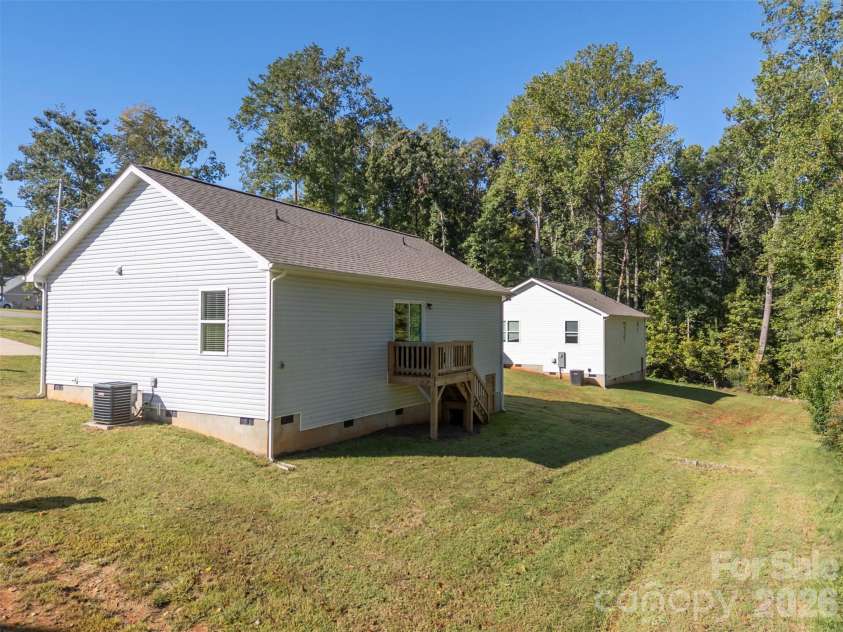 109 Orchard Street, Forest City, NC 28043.  MLS# CAR4431289, YatesRealty ID 55280. Side of Home