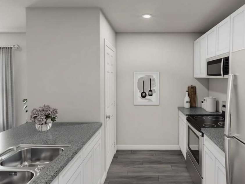 106 Mckellar Street, Lincolnton, NC 28092.  MLS# CAR4432558, YatesRealty ID 55297. Rendering of Kitchen