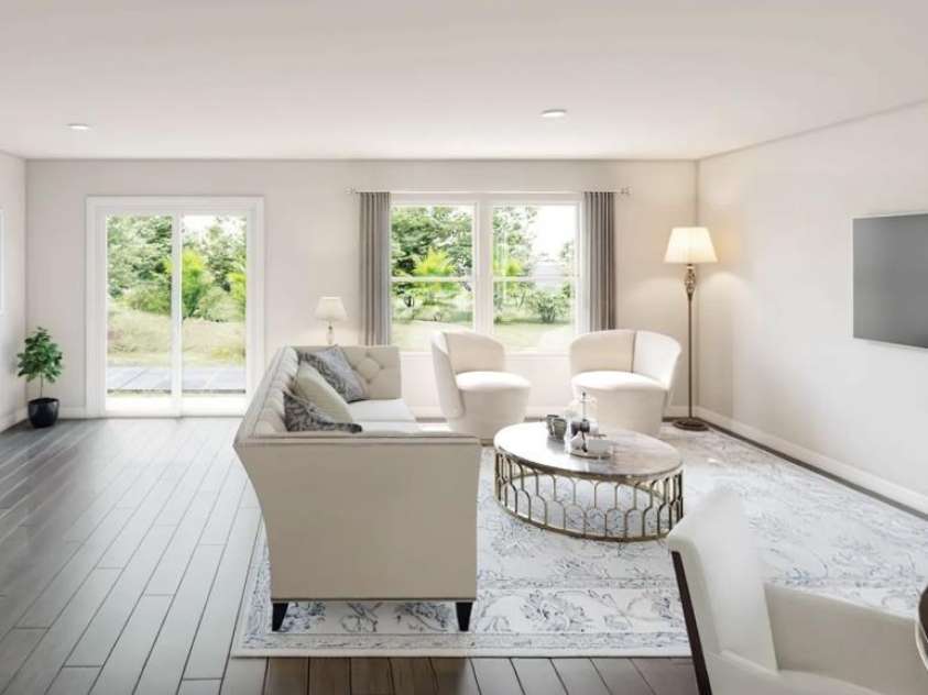 106 Mckellar Street, Lincolnton, NC 28092.  MLS# CAR4432558, YatesRealty ID 55297. Rendering of Livingroom