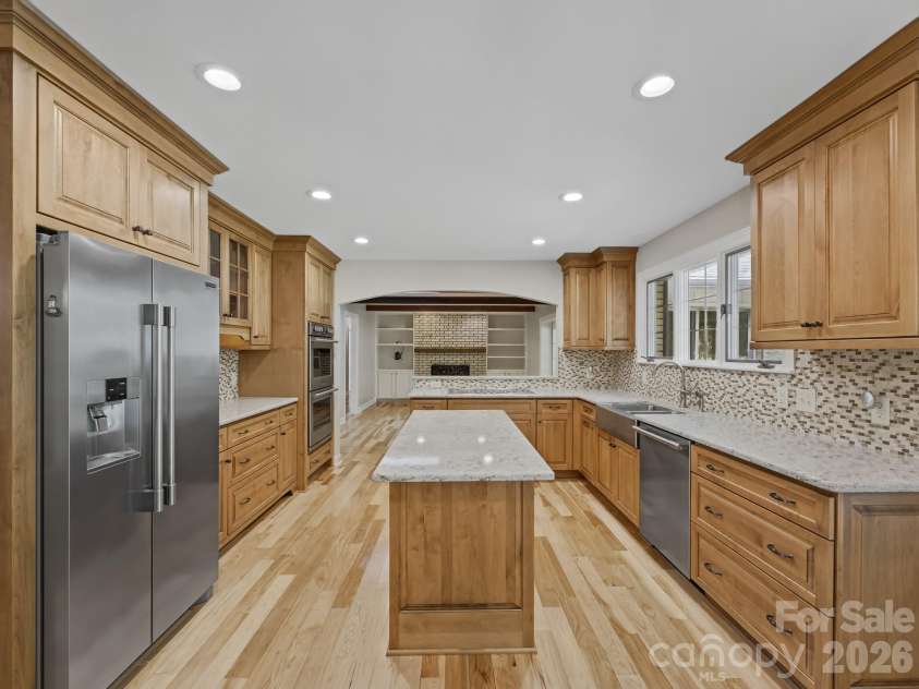 109 Yardley Court, Hendersonville, NC 28739.  MLS# CAR4432474, YatesRealty ID 55299. Kitchen