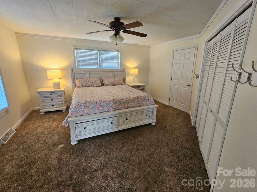 133 Main Street, Lockhart, SC 29364.  MLS# CAR4431519, YatesRealty ID 55302. Primary bedroom