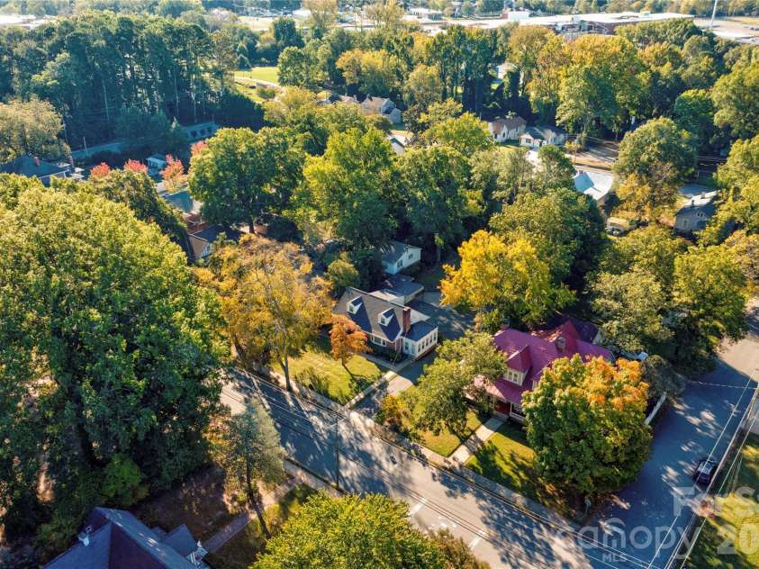 309 West Mountain Street, Kings Mountain, NC 28086.  MLS# CAR4431647, YatesRealty ID 55303. Aerial