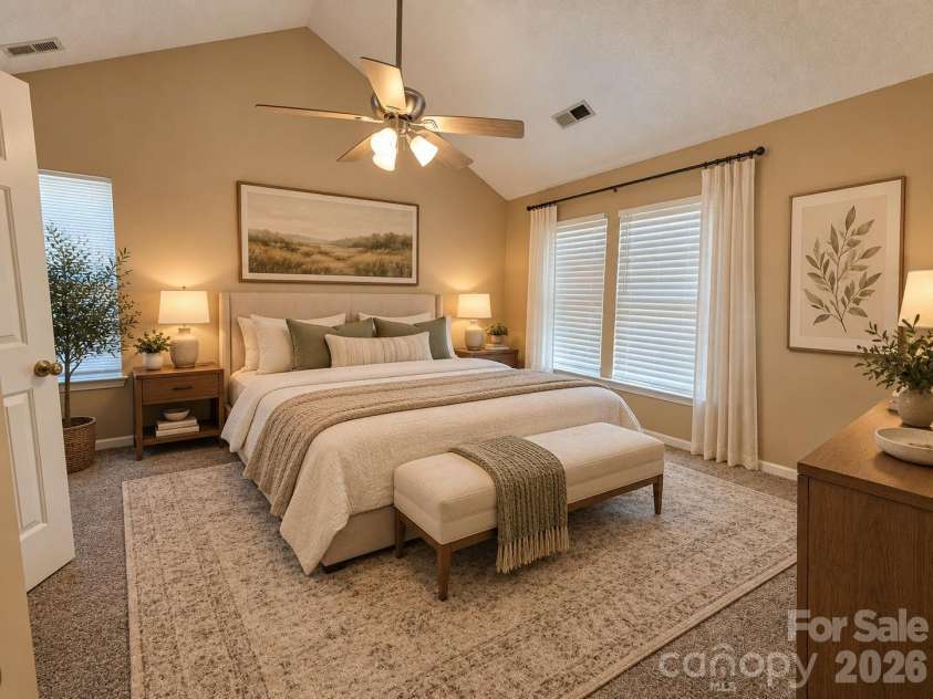 7402 Shiras Court, Charlotte, NC 28273.  MLS# CAR4428414, YatesRealty ID 55308. Virtually Staged