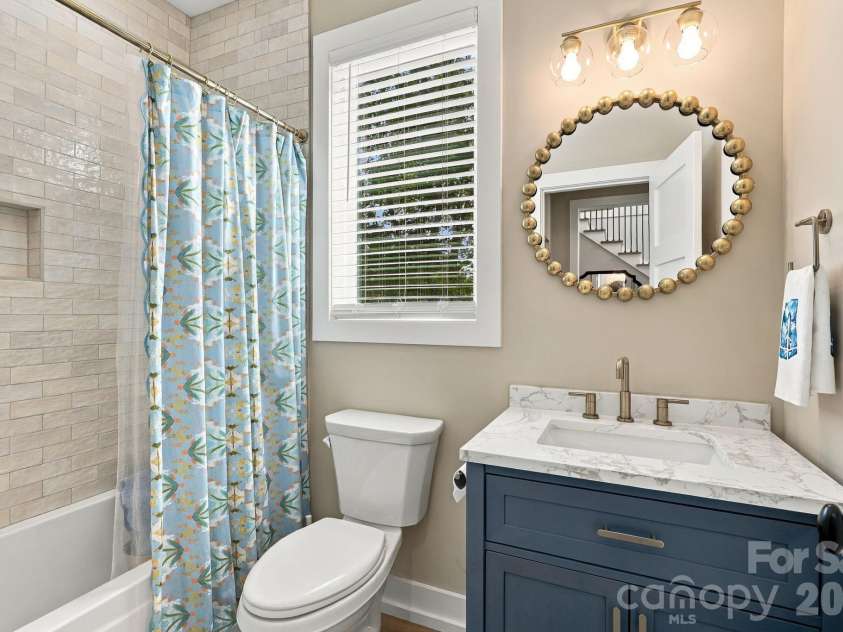 1045 Freshwater Lane, Salisbury, NC 28146.  MLS# CAR4424934, YatesRealty ID 55337. Main floor full bathroom.