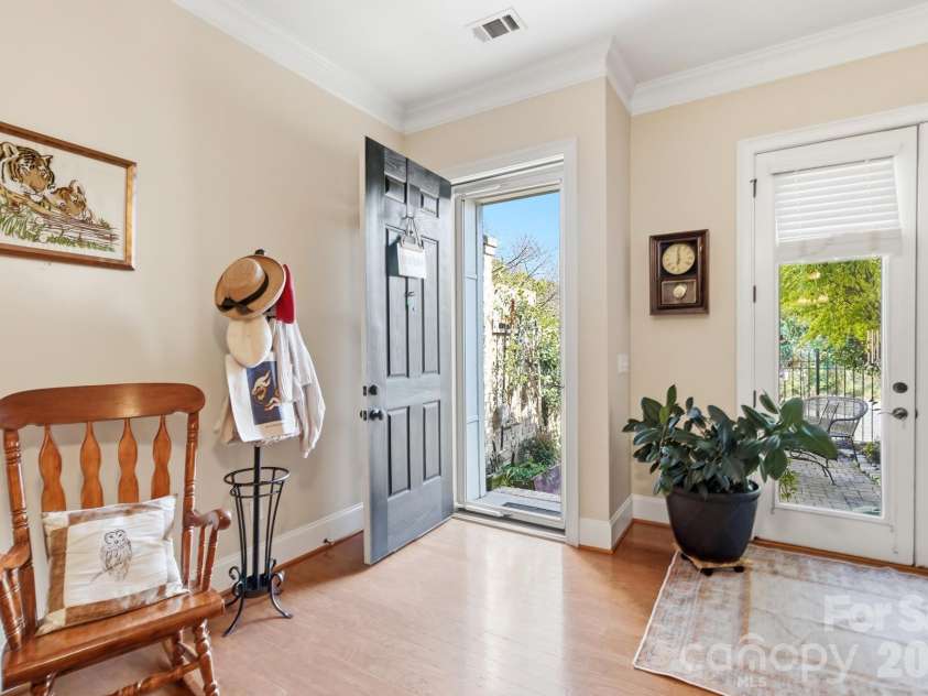 427 Dumbarton Street, Concord, NC 28027.  MLS# CAR4432005, YatesRealty ID 55339. Front Door of Courtyard