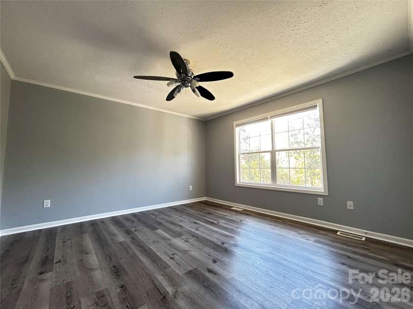 224 Pete Luther Road, Candler, NC 28715.  MLS# CAR4432613, YatesRealty ID 55340. Peaceful Primary Bedroom