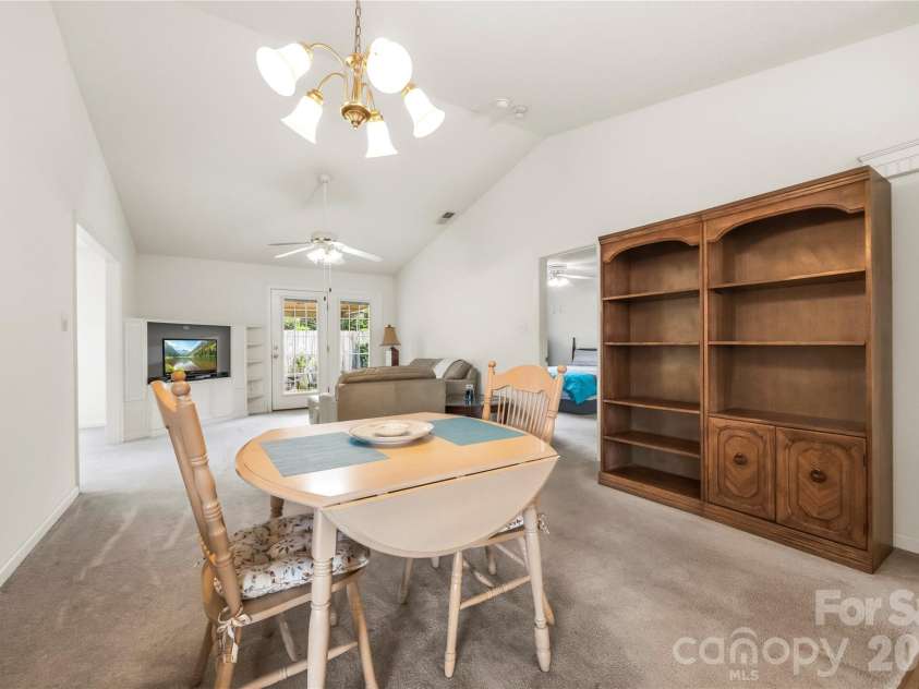 1001 Old Chestnut Way, Cramerton, NC 28032.  MLS# CAR4431972, YatesRealty ID 55342. Open concept dining / living room
