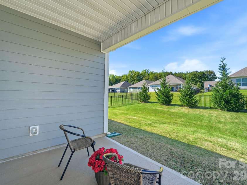 4207 Millstream Road, Denver, NC 28037.  MLS# CAR4431983, YatesRealty ID 55356. Covered Back Porch