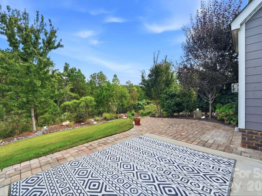 2029 Burton Point Court, Waxhaw, NC 28173.  MLS# CAR4431595, YatesRealty ID 55358. Private backyard